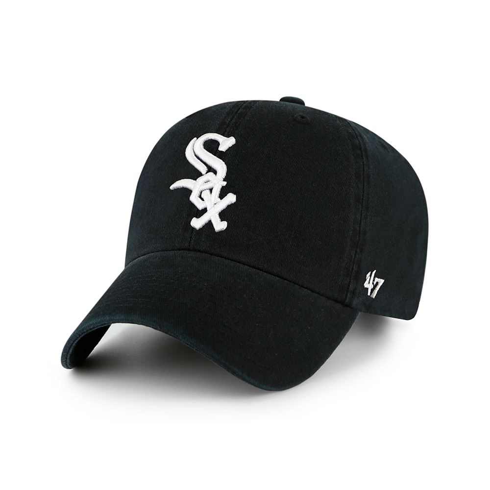 Gorro Chicago White Sox '47 Clean Up Negro/Blanco (B-RGW06GWS-HM)
